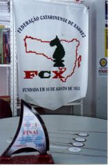 Federação Catarinense de Xadrez - FCX - Troféu e medalhas