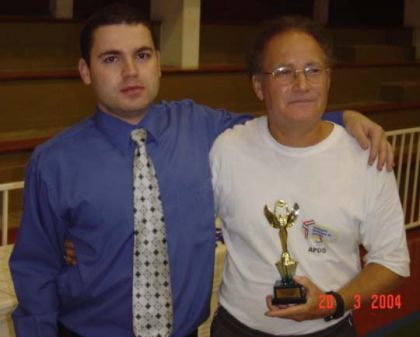 Federação Catarinense de Xadrez - FCX - Campeão Veterano 2003 -Divisão Superior