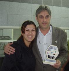 Federação Catarinense de Xadrez - FCX - Caroline e o pai
