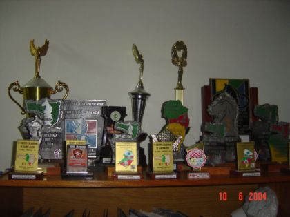 Federação Catarinense de Xadrez - FCX - Sobra de troféus