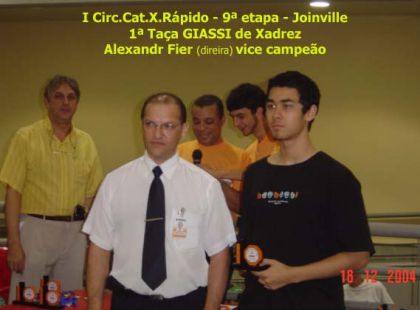 Federação Catarinense de Xadrez - FCX - Gerente GIASSI e Fier