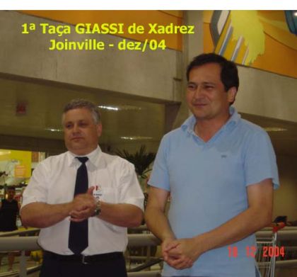 Federação Catarinense de Xadrez - FCX - Premiando Lidio Delgado