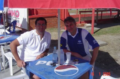 Federação Catarinense de Xadrez - FCX - GMI Andres Rodrigues e Gilson Chrestani