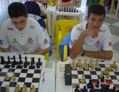 Federação Catarinense de Xadrez - FCX - Guilherme e Geancarlo (LGS)