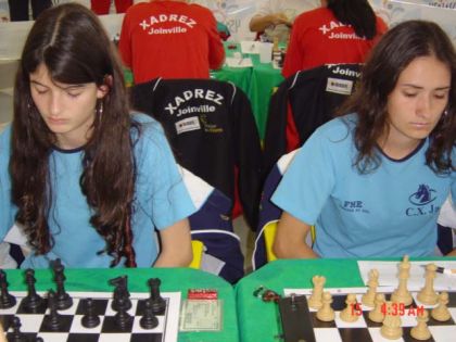 Federação Catarinense de Xadrez - FCX - Jaqueline e Vanessa (JAR)