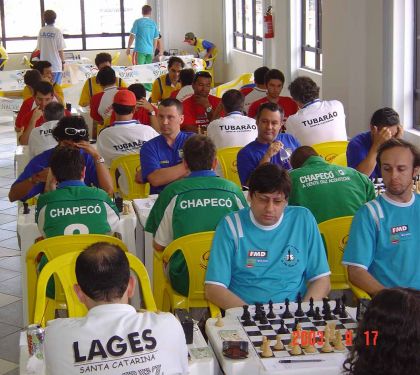 Federação Catarinense de Xadrez - FCX - Salão Jogos