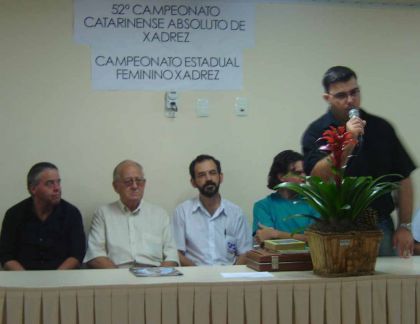 Federação Catarinense de Xadrez - FCX - Vice Pres. FCX