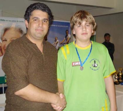 Federação Catarinense de Xadrez - FCX - Árbitro Josias e Alex Keil