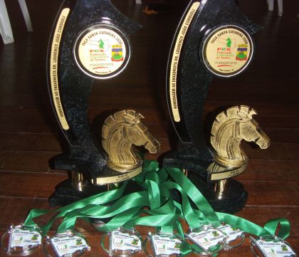 Federação Catarinense de Xadrez - FCX - Troféus e Medalhas